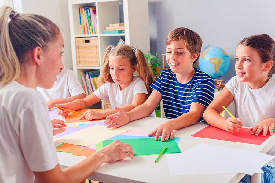 A learning pod is a small group of students in a collaborative environment